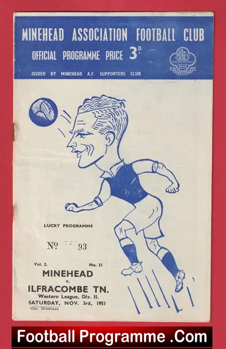 Minehead v Ilfracombe Town 1951