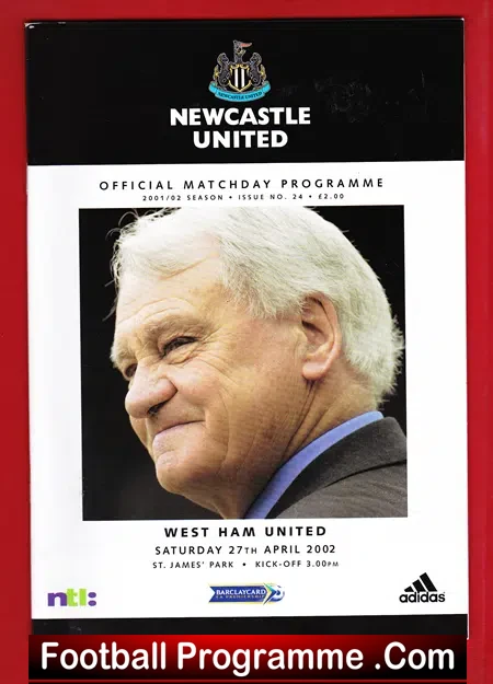 Newcastle United v West Ham United 2002