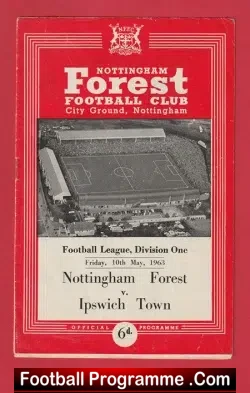 Nottingham Forest v Ipswich Town 1963
