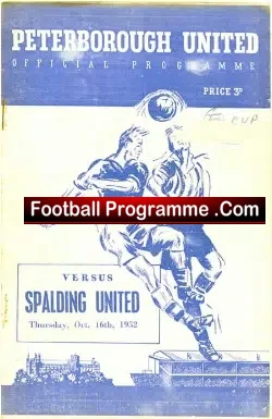 Peterborough United v Spalding 1952 – FA Cup