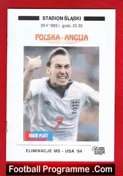 Poland v England 1993 – Plus the Stats Sheet