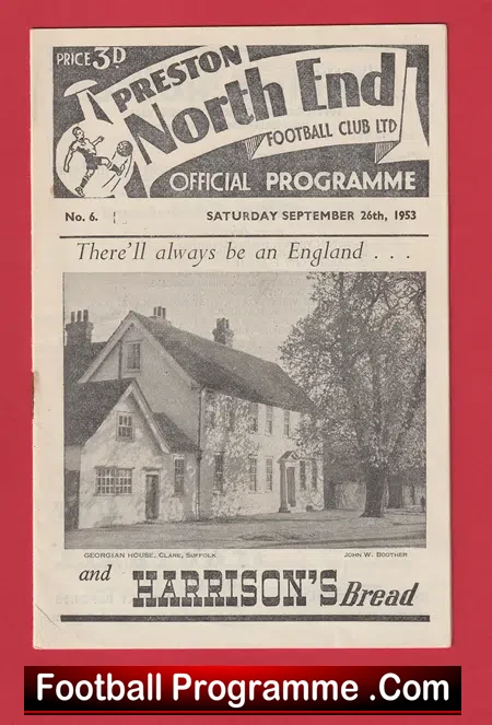 Preston North End v Bolton Wanderers 1953 – 1950s