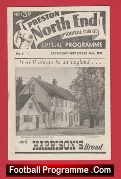 Preston North End v Bolton Wanderers 1953 – 1950s