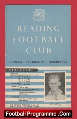Reading v Bournemouth 1949 – 1940s