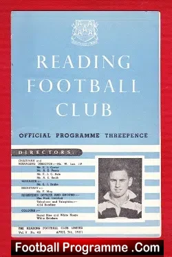Reading v Newport County 1951