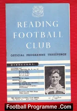 Reading v Watford 1952