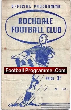 Rochdale v Accrington Stanley 1953