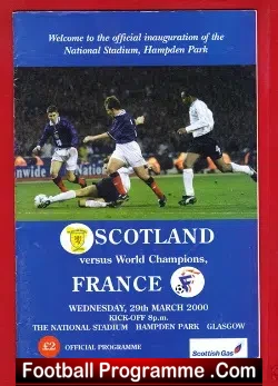Scotland v France 2000