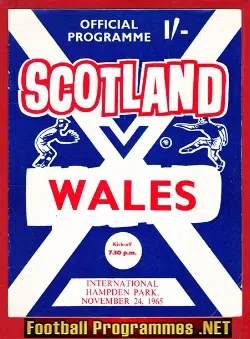 Scotland v Wales 1965
