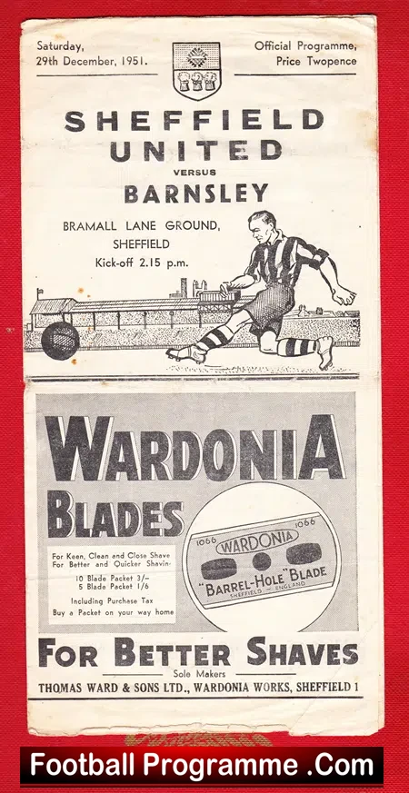 Sheffield United v Barnsley 1951