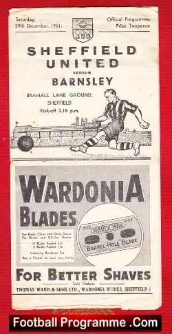 Sheffield United v Barnsley 1951