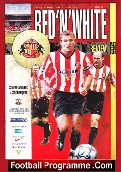 Sunderland v Southampton 2002