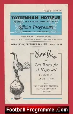 Tottenham Hotspur v Ipswich Town 1962 – 1960s