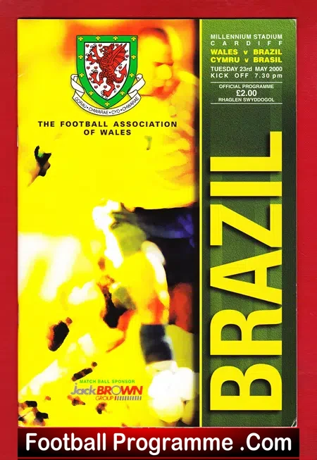 Wales v Brazil 2000