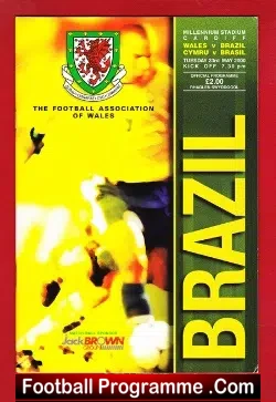 Wales v Brazil 2000