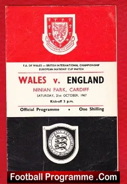 Wales v England 1967
