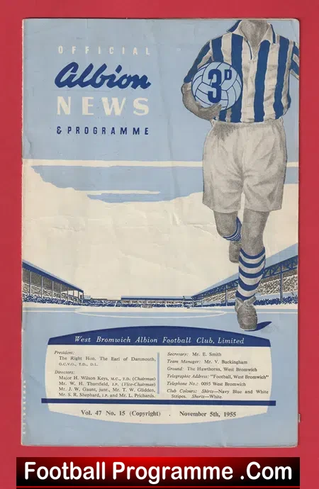 West Bromwich Albion v Bolton Wanderers 1955 – 1950s