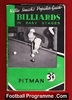 Willie Smith Billiards Book 1946 – Snooker