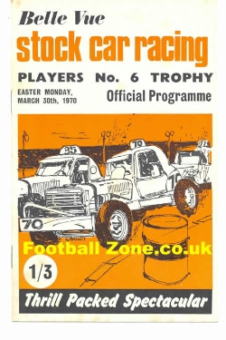 Belle Vue Stock Car Racing 1970 – Players 6 Trophy