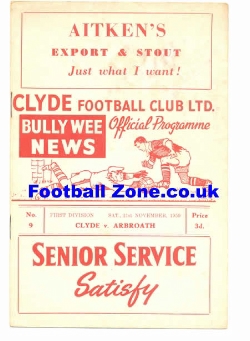 Clyde v Third Lanark 1959