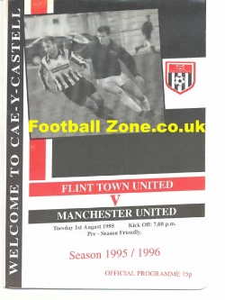 Flint Town United v Manchester United 1995 – Man Utd