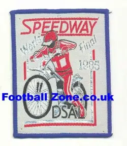 World Speedway Final 1985 Cloth Patch Badge