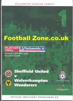 Sheffield United v Wolves 2003 – Play Off Final