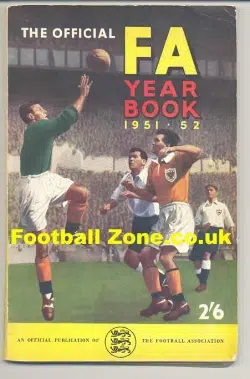 FA Football Yearbook 1951 - 1952