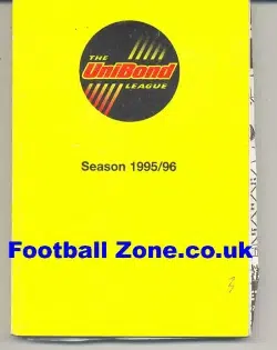 Unibond League Handbook 1995 – 1996