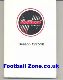 Unibond League Handbook 1997 – 1998