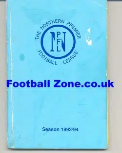 Northern Premier League Handbook 1993 - 1994