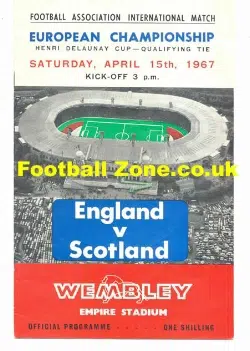 England v Scotland 1967 - Scottish World Champions