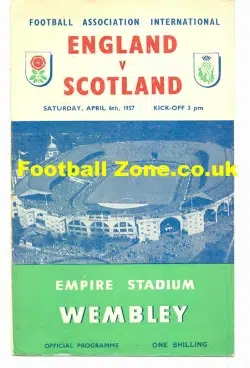 England v Scotland 1957