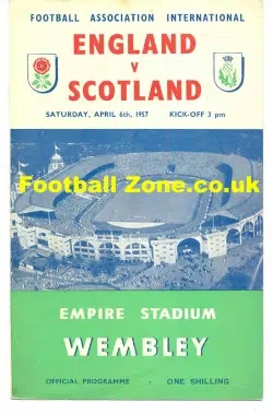 England v Scotland 1957