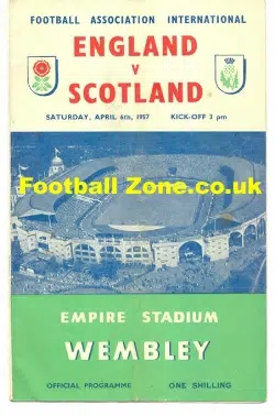 England v Scotland 1957