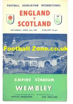 England v Scotland 1955 - Duncan Edwards Record Breaker