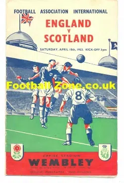 England v Scotland 1953