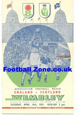 England v Scotland 1951