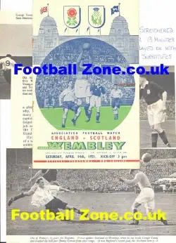 England v Scotland 1951 - Plus News Articles