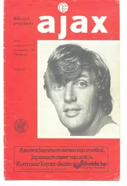 Ajax v Manchester United 1976 – Dutch – Netherlands