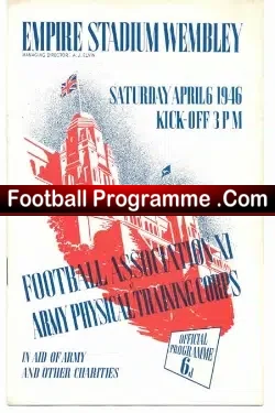 Army v FA XI 1947 – at Wembley + Len Shackleton