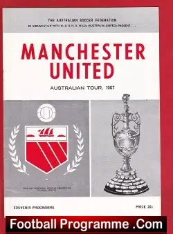 Australia Tour New South Wales v Manchester United 1967