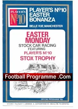 Belle Vue Stock Car Racing 1974 – Stox Trophy