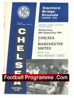 Chelsea v Manchester United 1964
