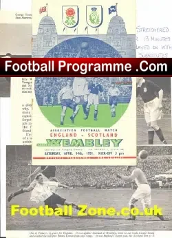 England v Scotland 1951 – Plus News Articles