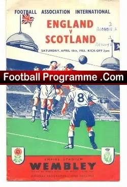 England v Scotland 1953