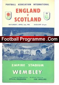 England v Scotland 1955 – Duncan Edwards Record Breaker