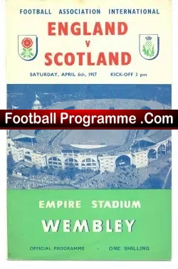 England v Scotland 1957