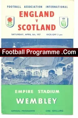 England v Scotland 1957