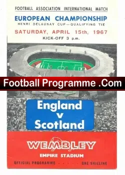 England v Scotland 1967 – Scottish World Champions